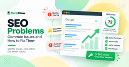 Common SEO problems and website optimization issues